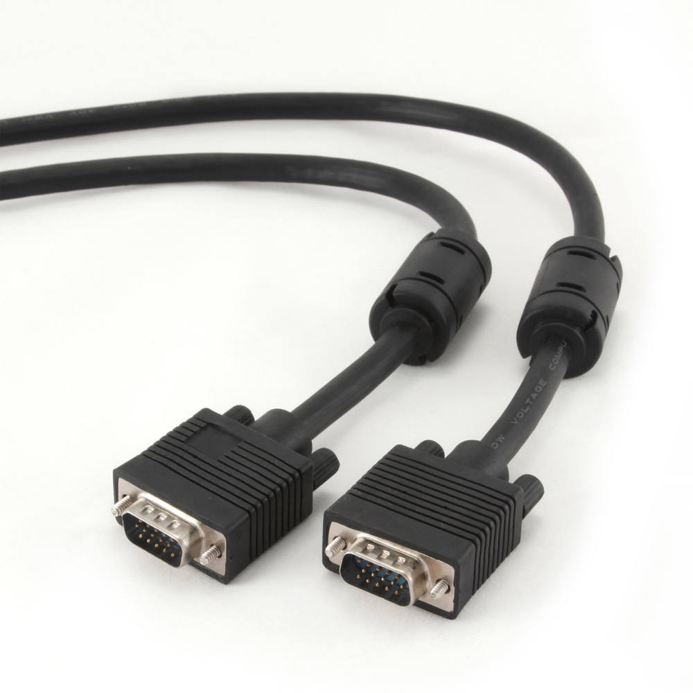 Cablexpert 10m Premium Dual Shielded VGA Cable with Ferrite Cores Image 2