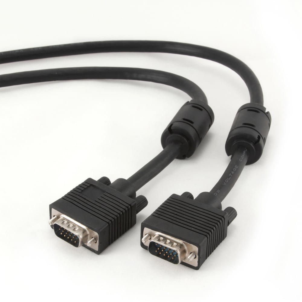 Cablexpert 3m Premium Dual Shielded VGA Cable with Ferrite Cores Image 2