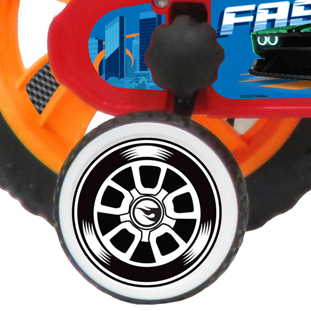 Denver Mattel Hot Wheels 12 inch Kids Bicycle with Stabilisers Image 6