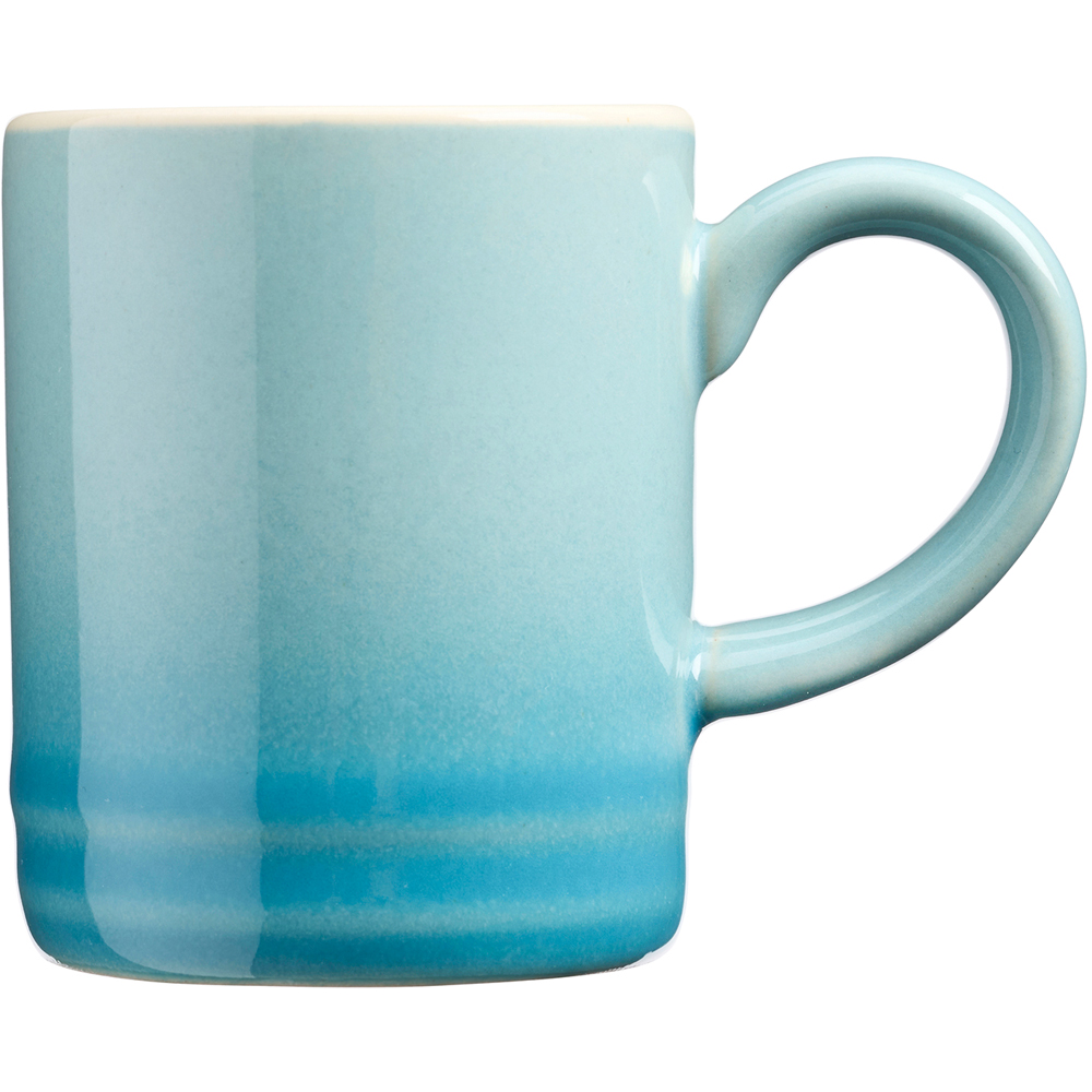 Cooks Professional Blue Espresso Stoneware Cups 4 Pack Image 3