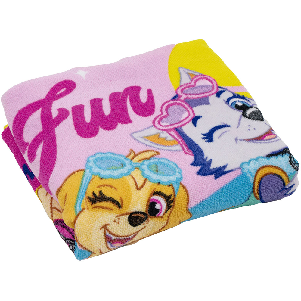 Paw Patrol Towel Poncho - Pink Image 6