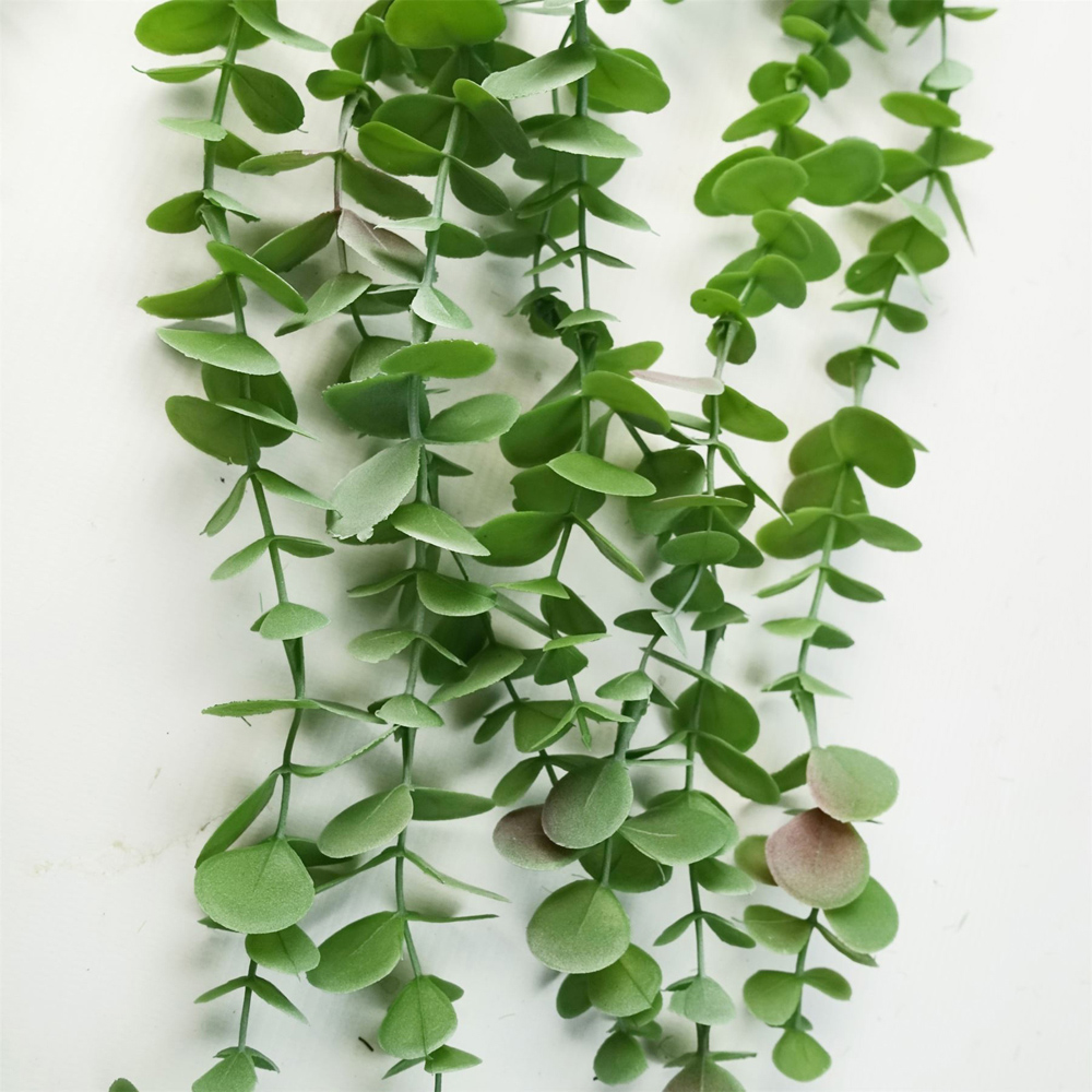 Leaf Trailing Eucalyptus Hanging Artificial Plant 3ft Image 3