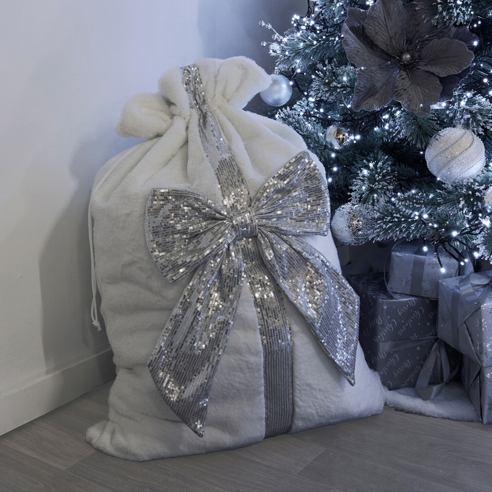 Sparkly Bow Present Sack Image 4