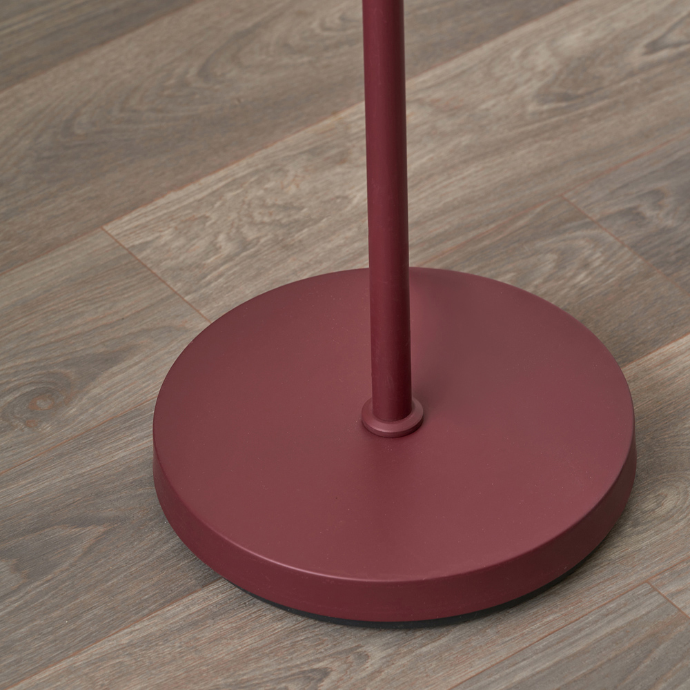 Pacific Lifestyle Finn 2 Way Mulberry Metal Cloche Floor Lamp Image 3