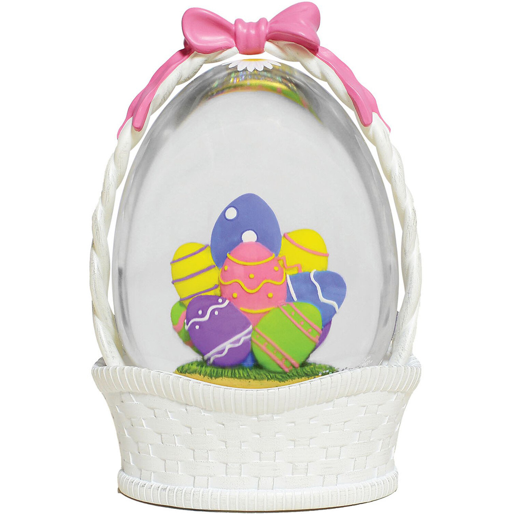 Easter Egg Spinner Light - White Image 2
