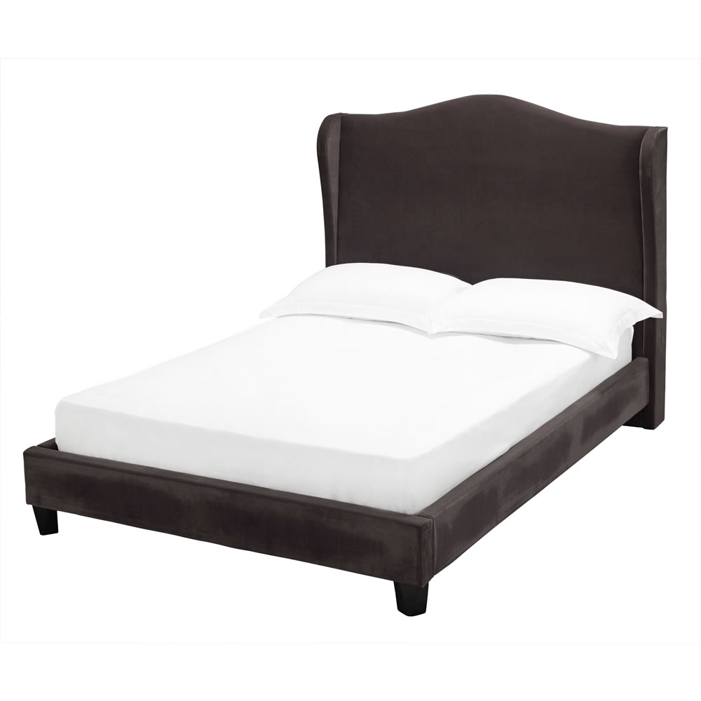 Chateaux Charcoal Double Wing Bed Image 1