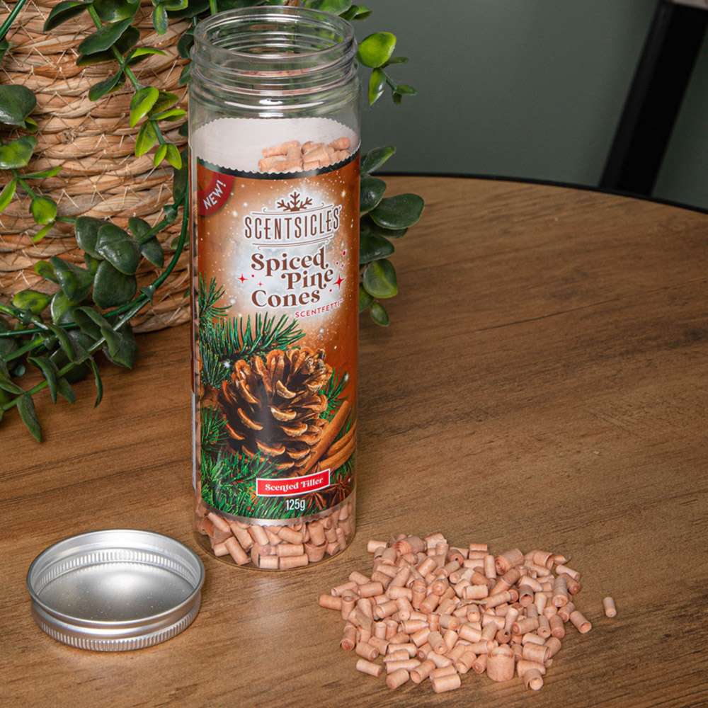 Samuel Alexander Spiced Pine Cone Christmas Scentsicles Scentfetti 125g Image 3