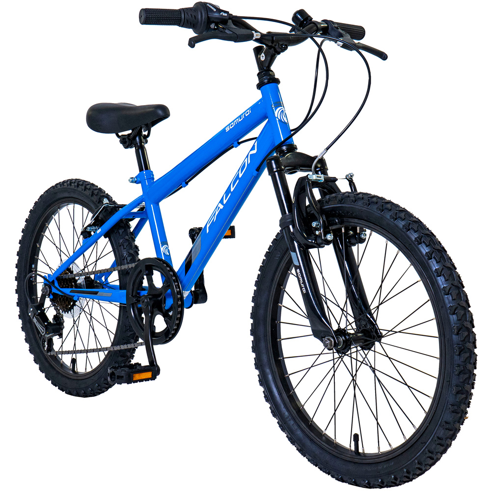 Falcon Samurai Kids 20 inch 6 Speed Blue Mountain Bike Image 2