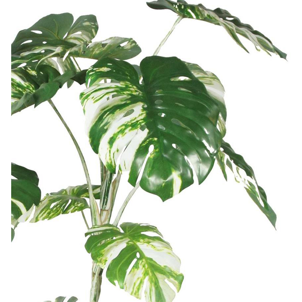 Botanik Variegated Monstera Artificial Tree in Pot 7ft Image 2