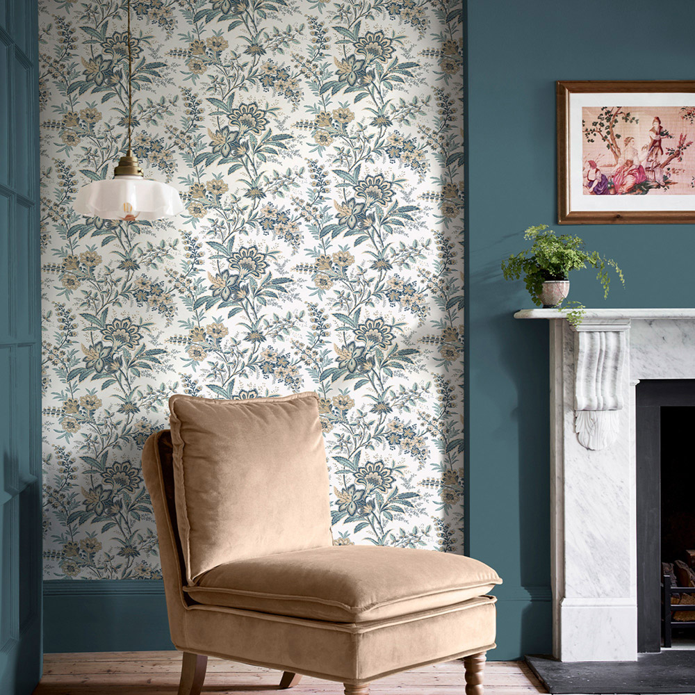 Laura Ashley Marlbrook Pale Linen Wallpaper Image 3