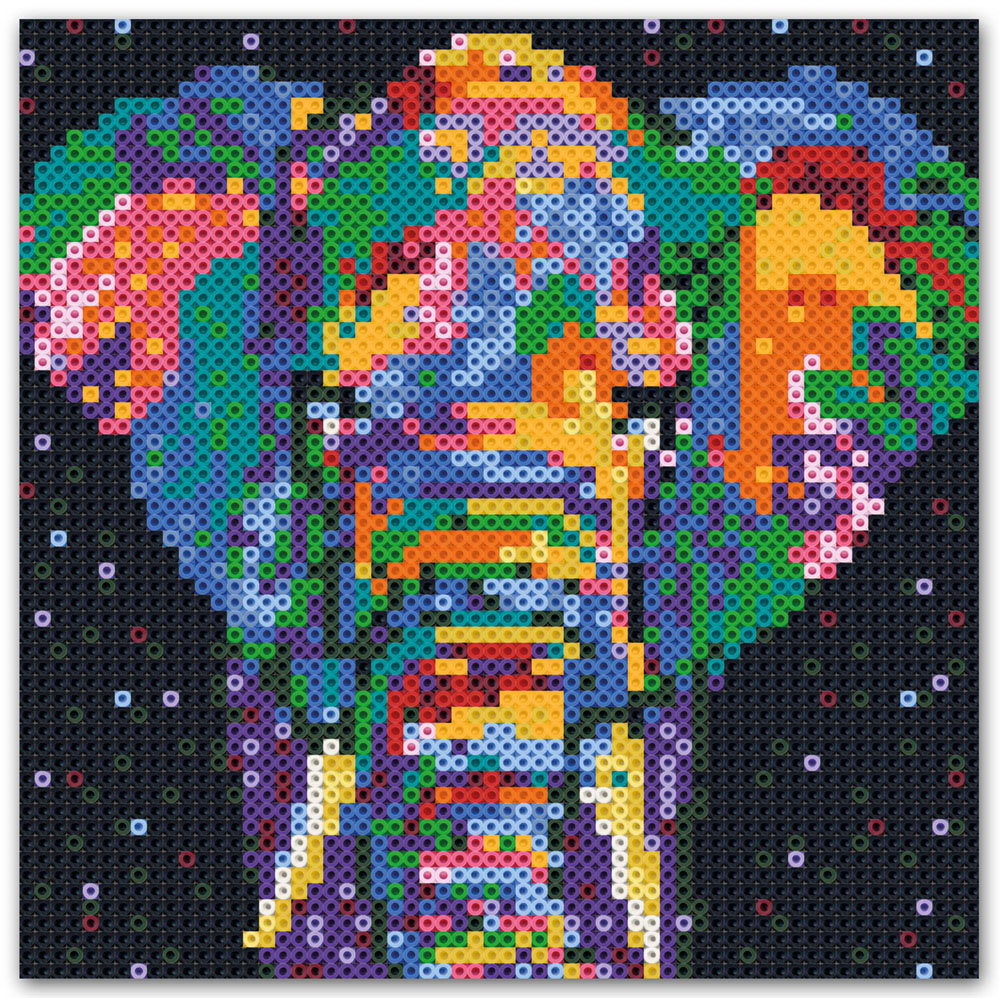 SES Creative Beedz Art Elephant Fantasy Iron On Beads Kit 5000 Piece Image 3