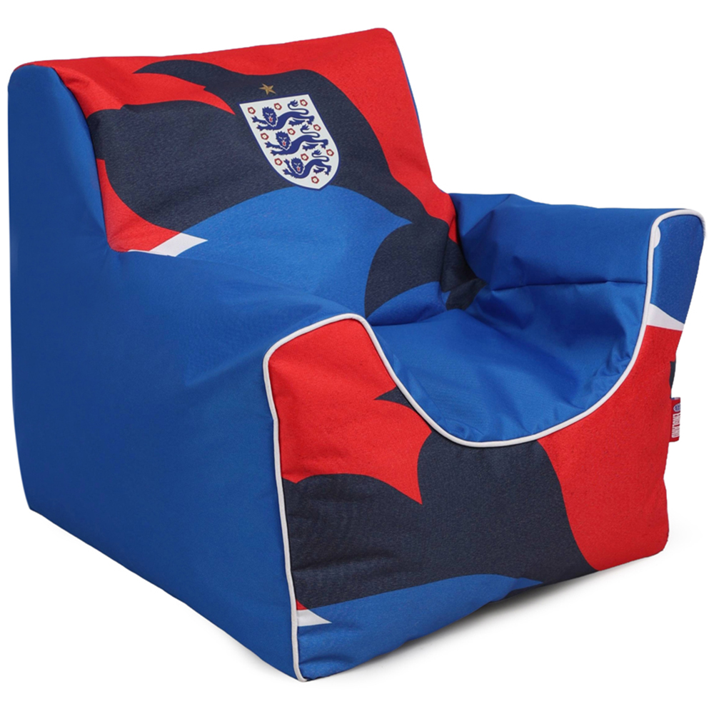 Kaikoo England FA Football Blue Print Base Funzee Seat Image 2