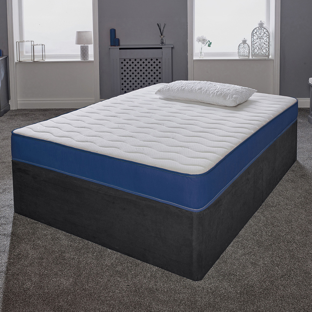 Extreme Comfort BlueVanta Small Double Memory Foam and Open Coil Spring Hybrid Mattress Image 2