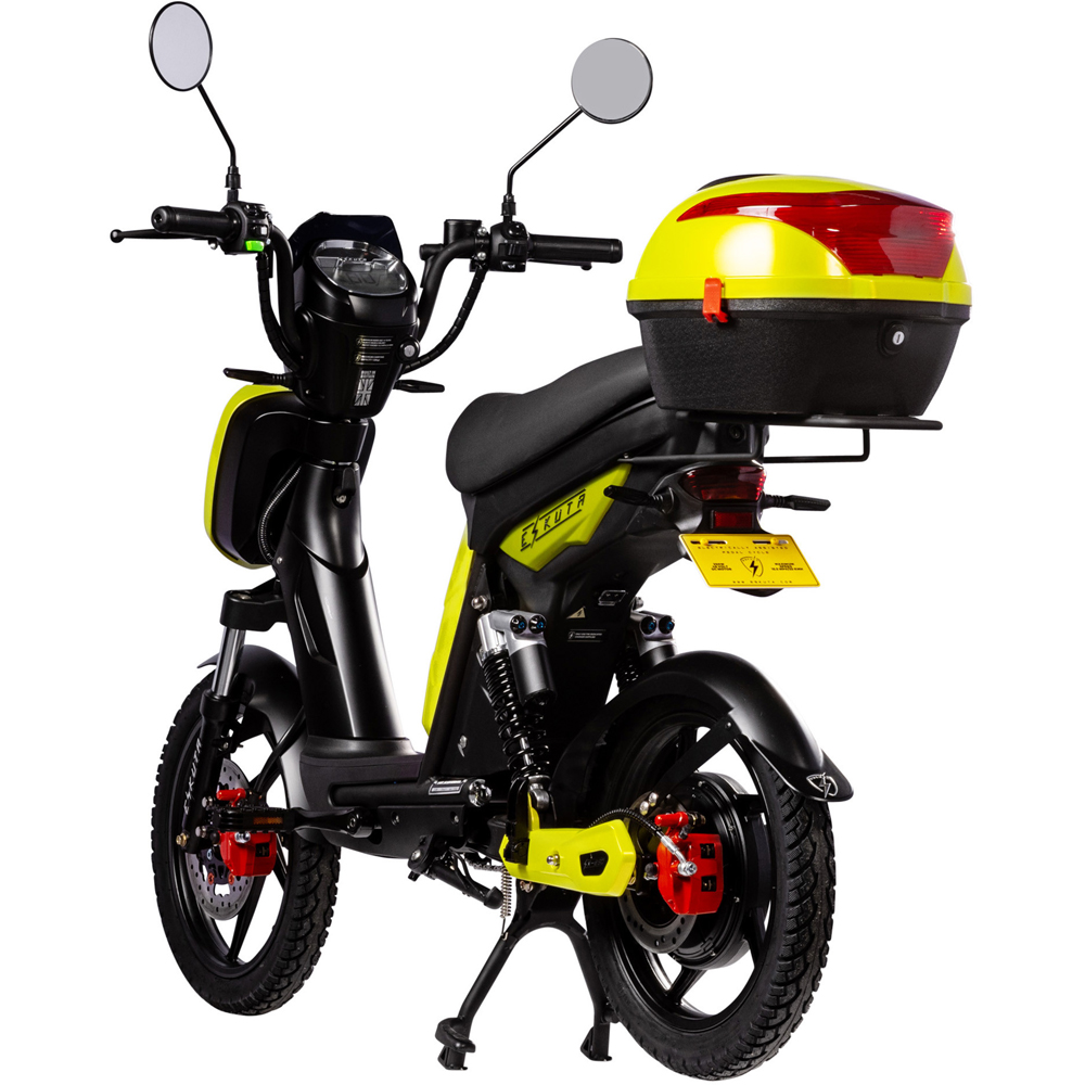 Eskuta SX-250 Voyager Matte Acid Yellow Electric Bike 48V Image 3