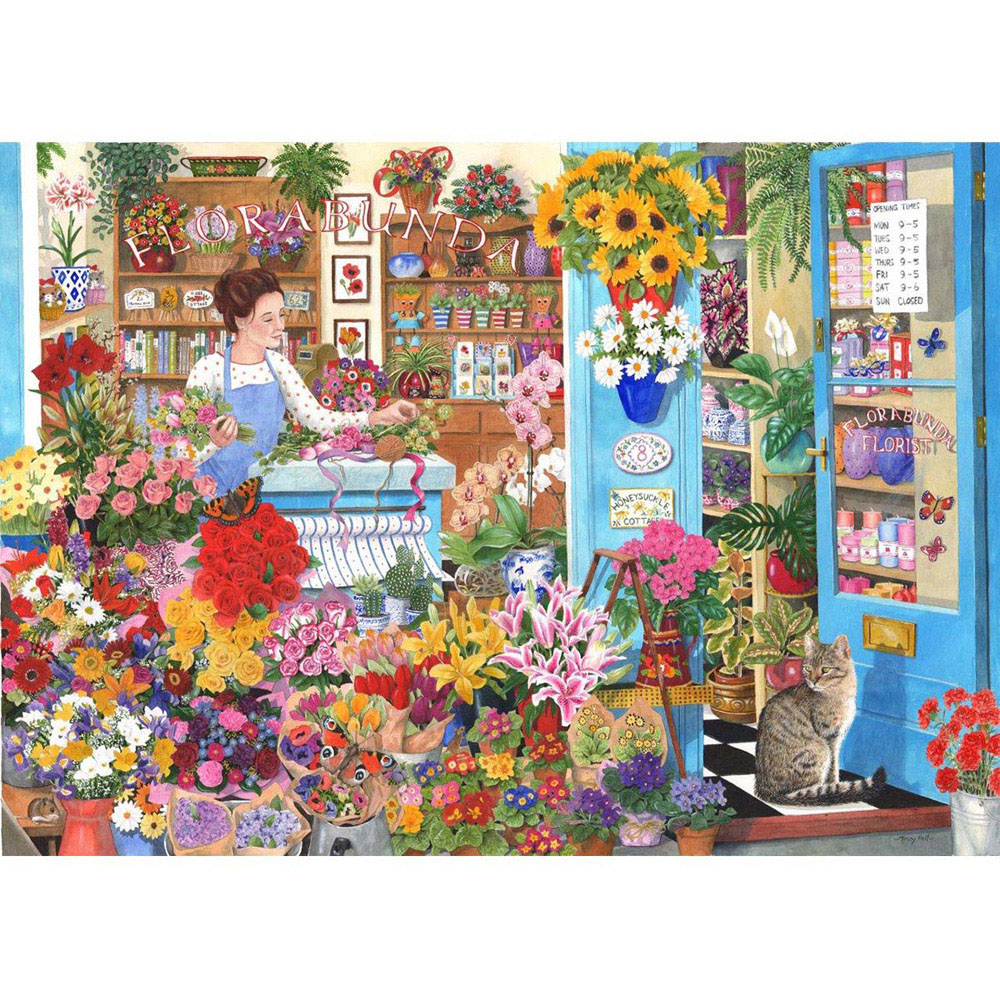 The House of Puzzles Thanks A Bunch 1000 Piece Jigsaw Puzzle Image
