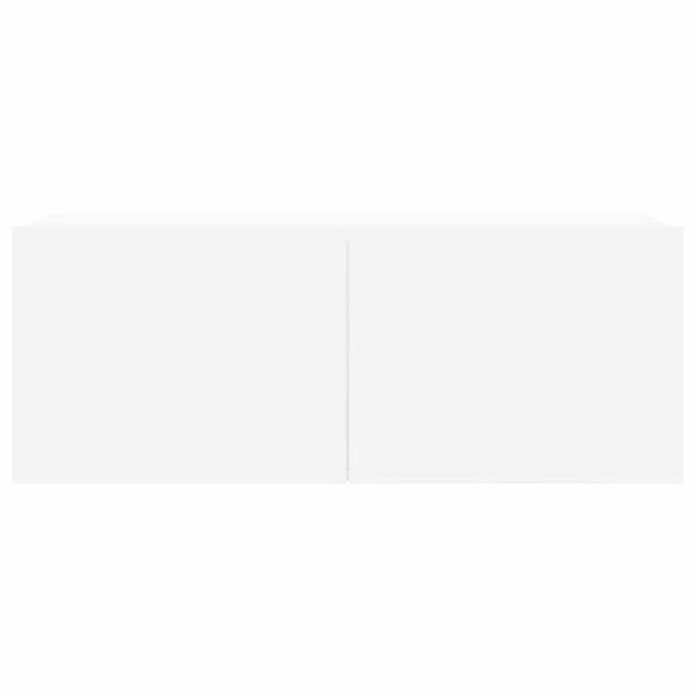vidaXL 7 Door White TV Cabinet Set of 4 Image 6