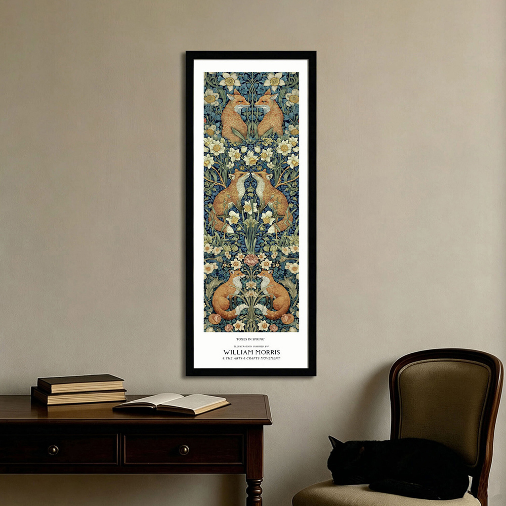 William Morris Inspired Animal Print Image 2
