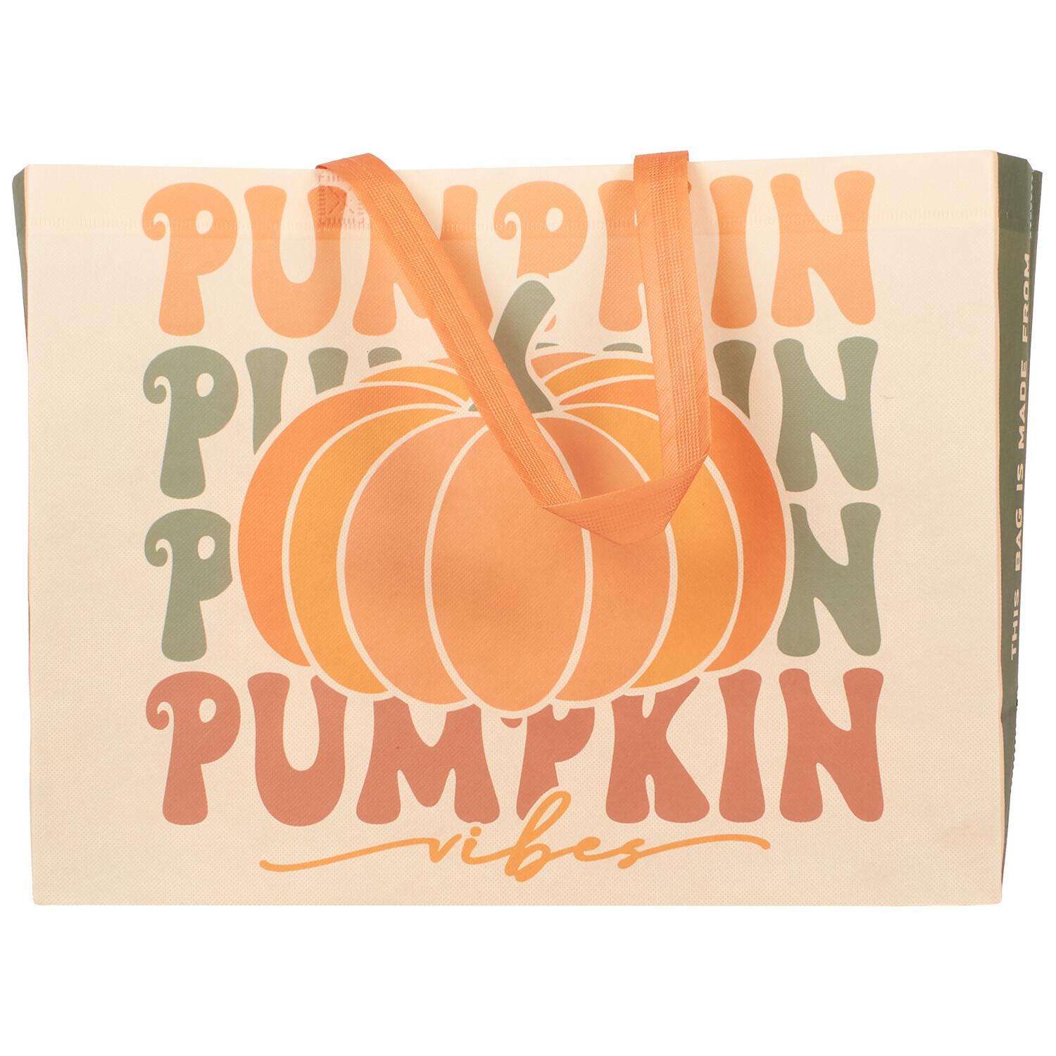 Pumpkin Shopper Bag Orange Image 2
