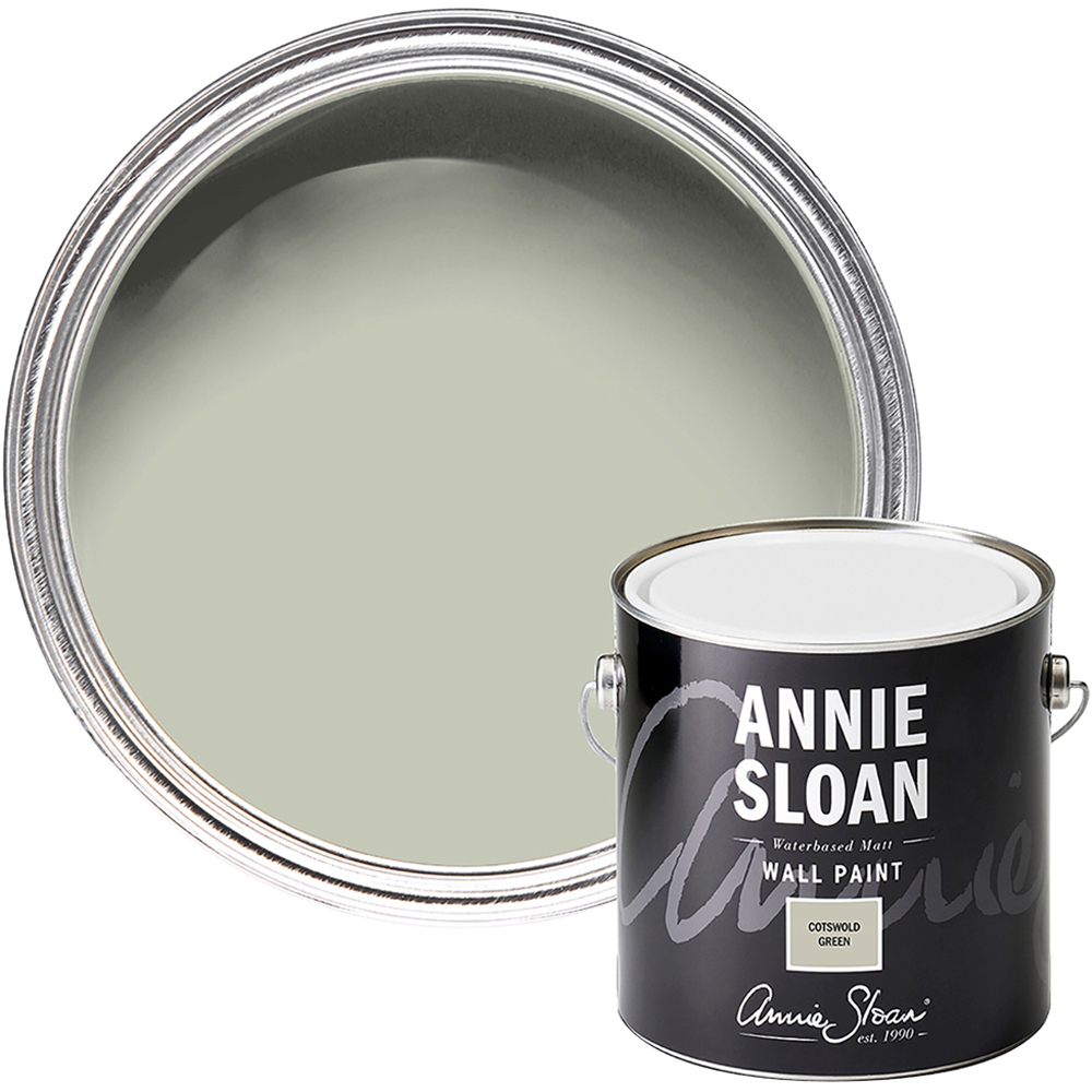 Annie Sloan Cotswold Green Matt Wall Paint 2.5L Image 1