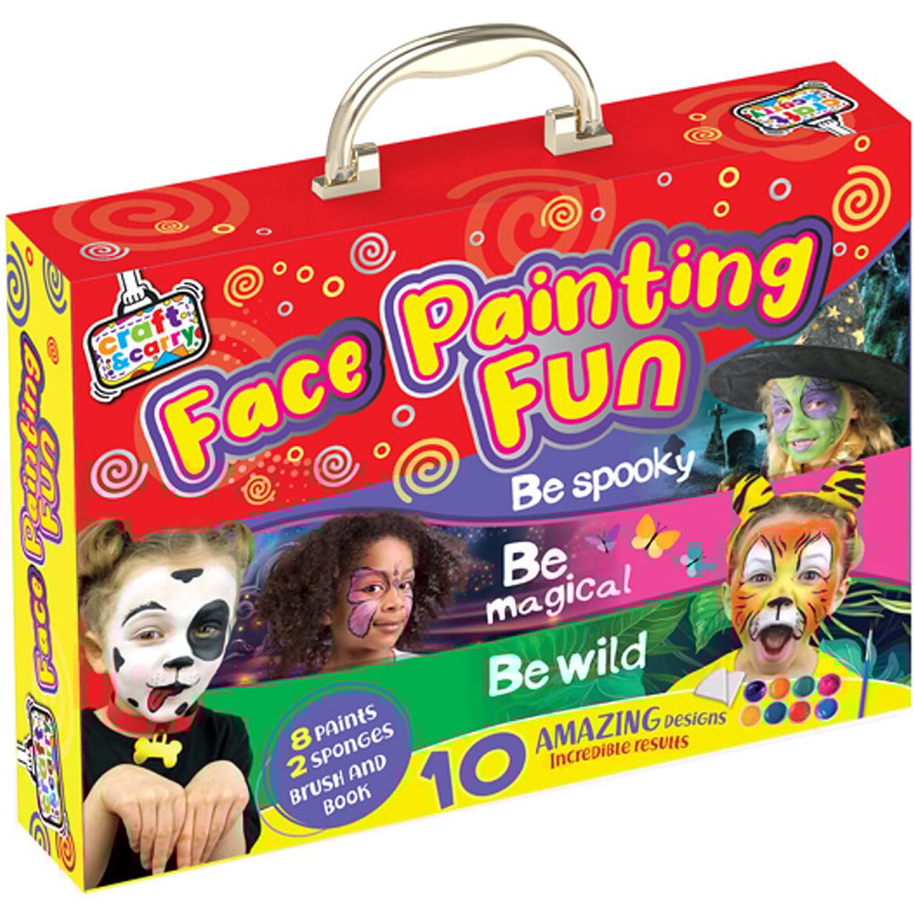 Face Painting Fun Carry Case Multicolour Image
