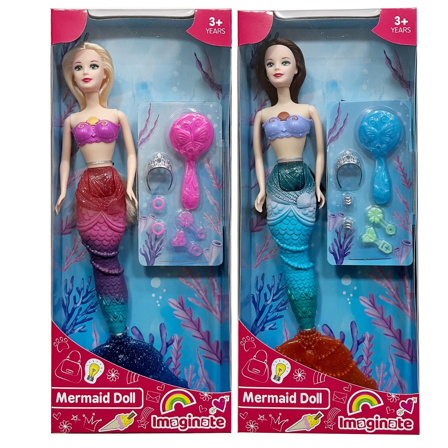 Single Imaginate Mermaid Doll and Accessories in Assorted styles Image