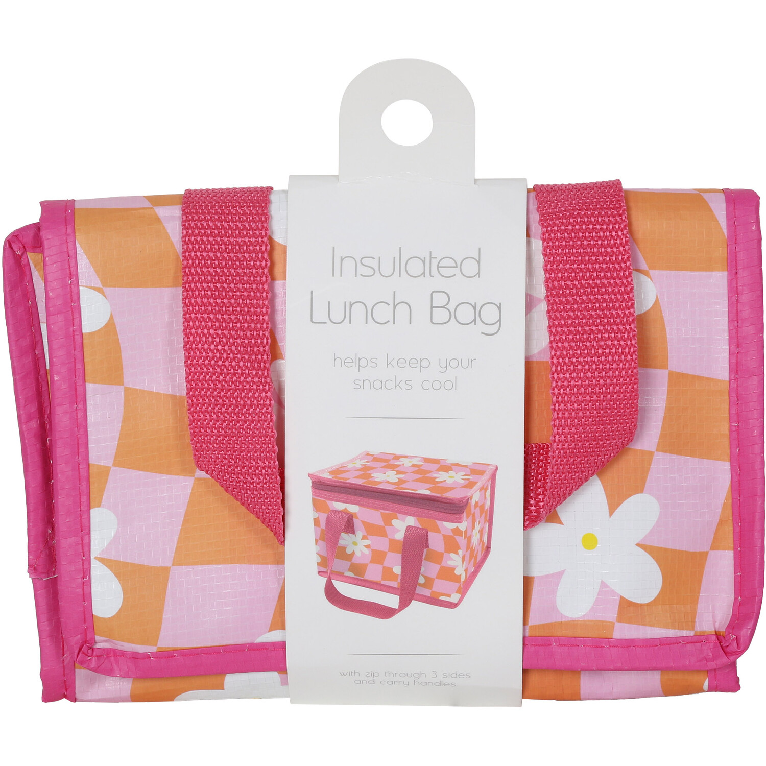 Floral Insulated Lunch Bag Image 1