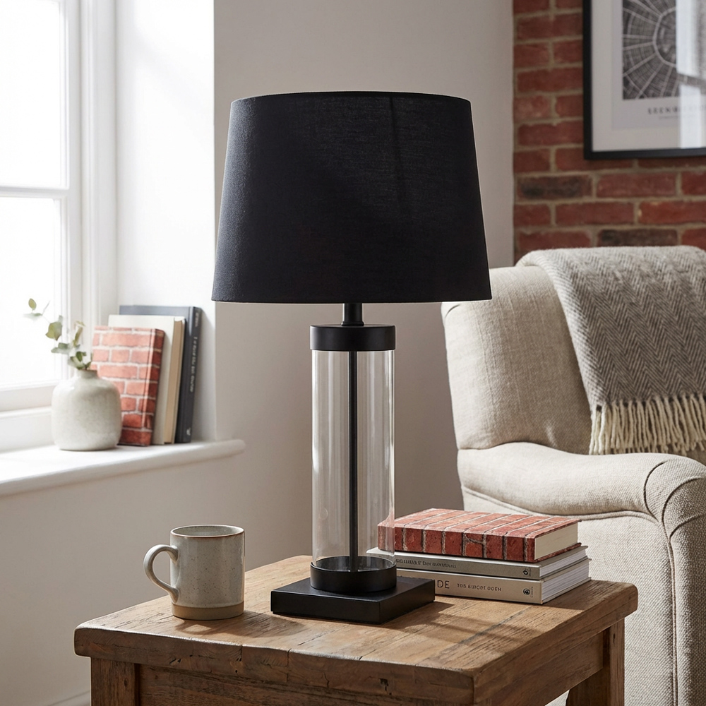 Astley Black Table Lamp Image 7