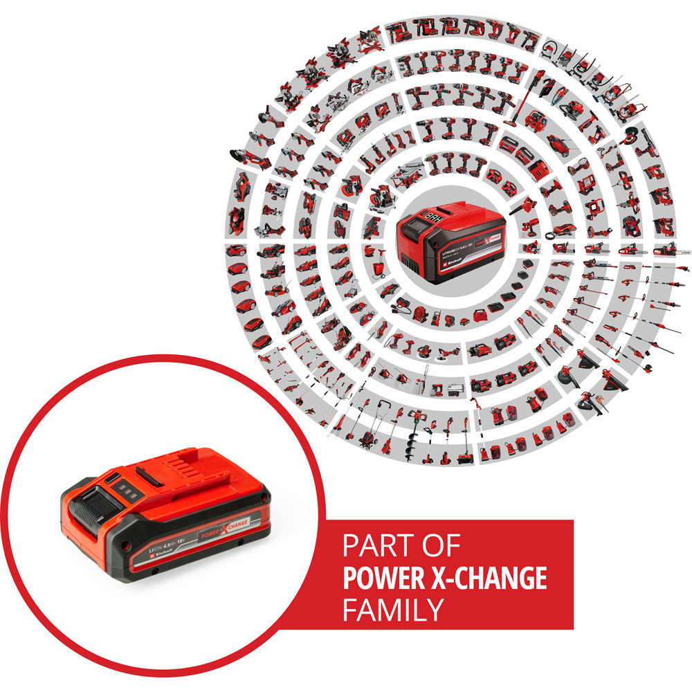 Einhell 4.0Ah Power X Change Plus Battery 18V Image 2