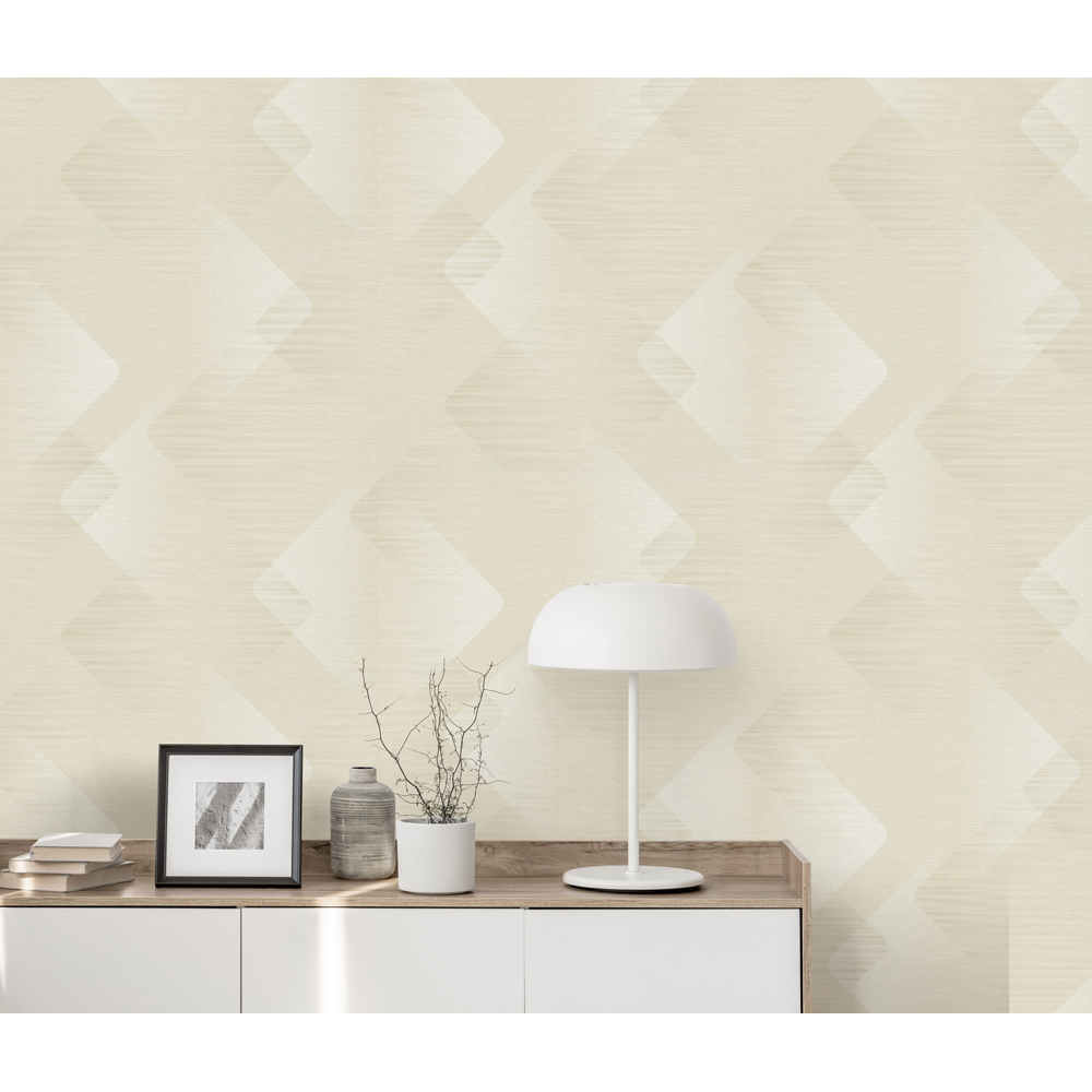 Erismann Elysium Vertex Beige Wallpaper Image 3