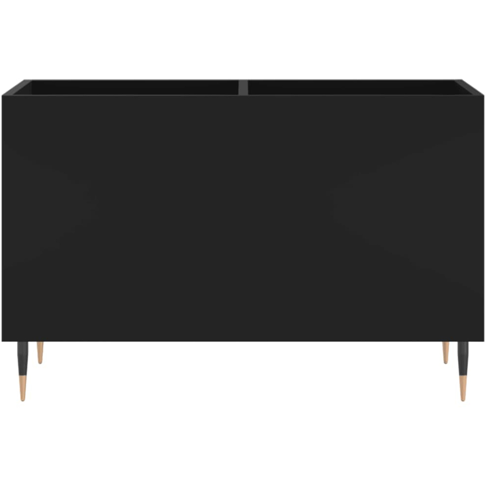 vidaXL Black Record Cabinet Image 4