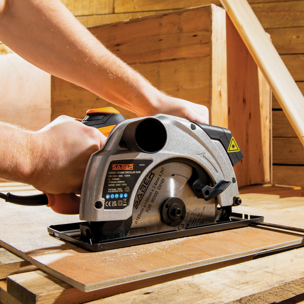 Saber Circular Saw 1200W Image 6