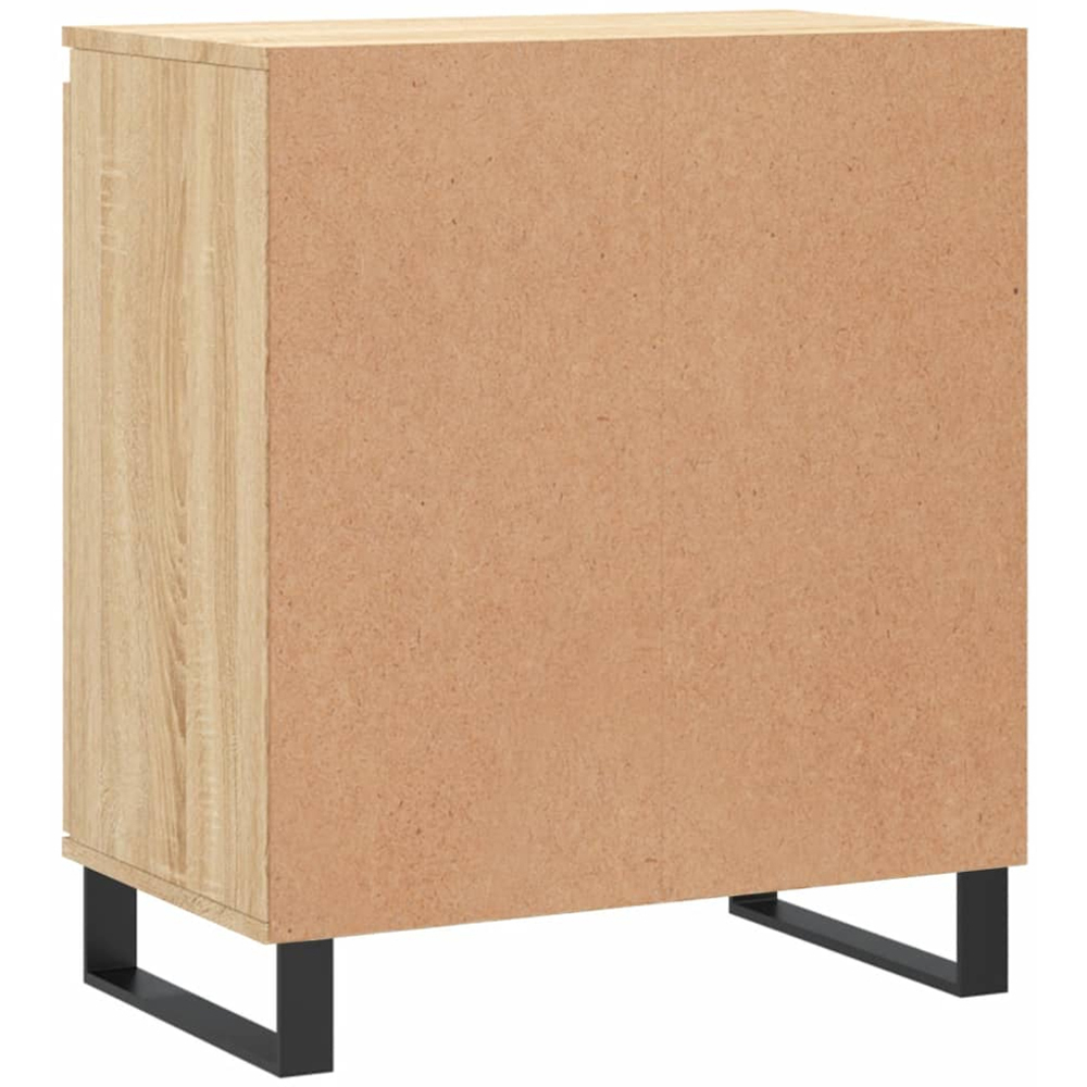 vidaXL 2 Door Sonoma Oak Sideboard Image 8