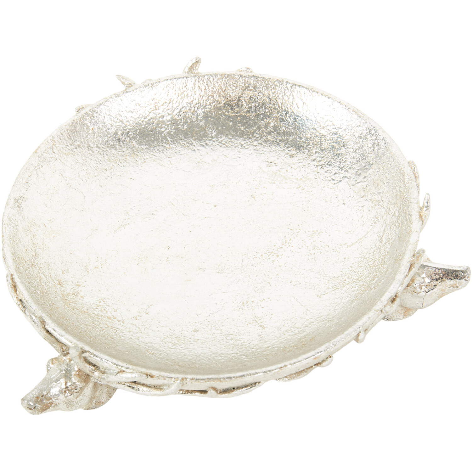 Decorative Reindeer Bowl Silver - Silver Image 2