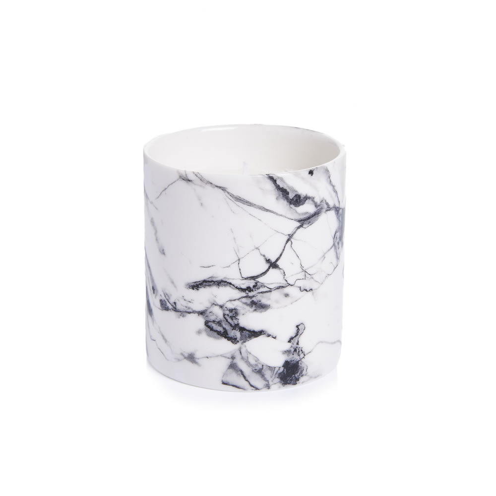 Wilko Candle Marble Effect Image