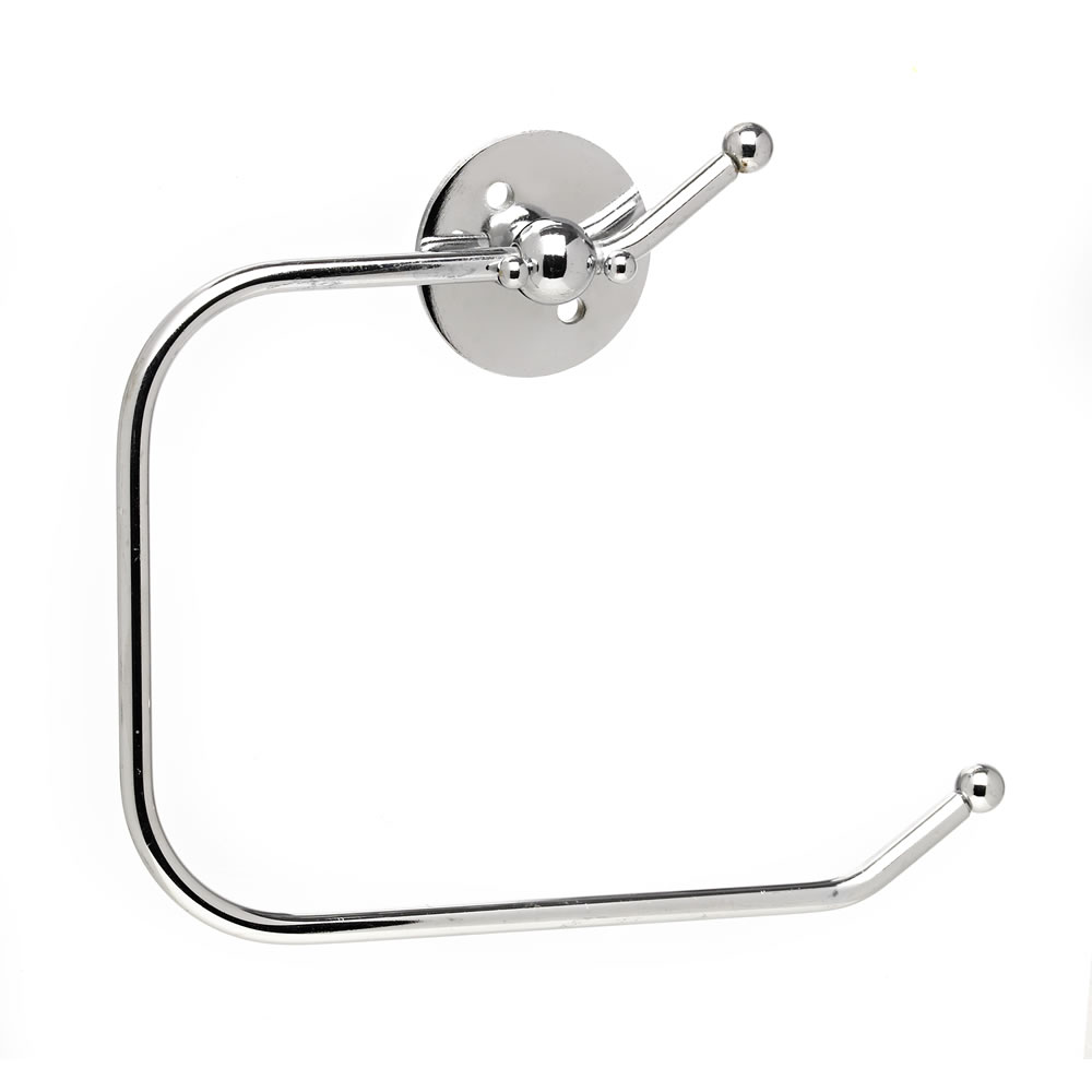 Wilko Toilet Roll Holder Chrome Plated Image