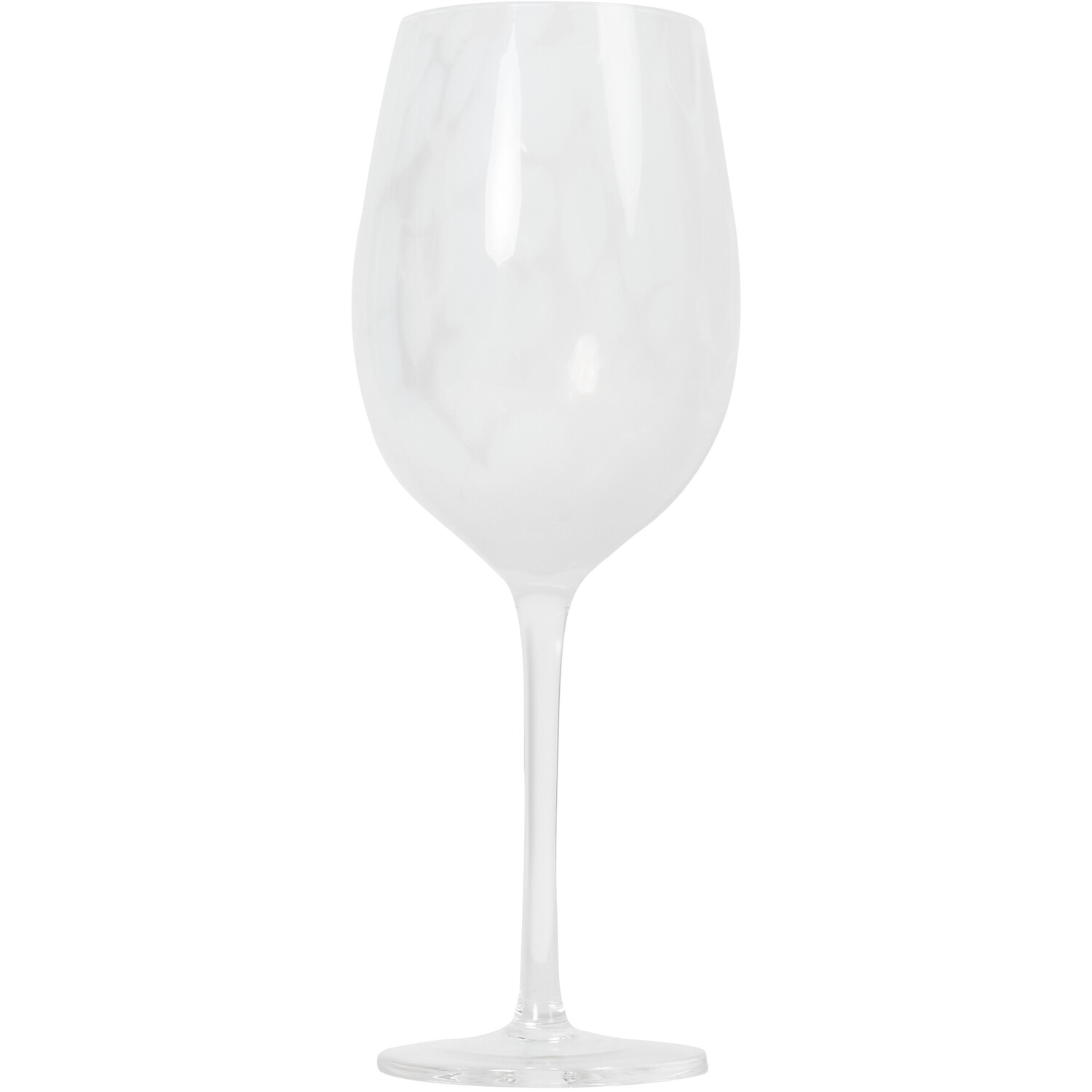 Confetti Wine Glass - White Image 1