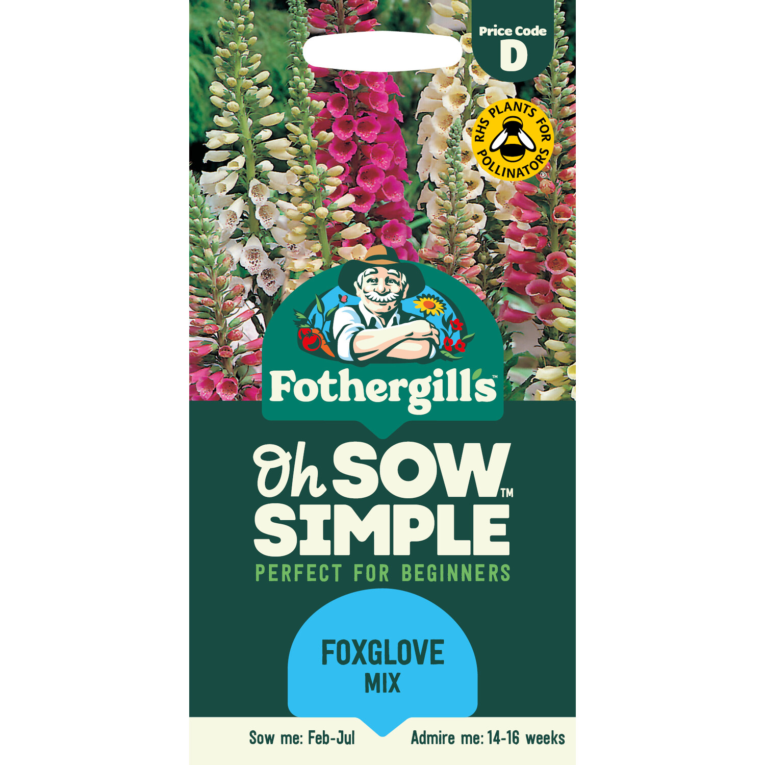 Foxglove Mix Seeds Image 1