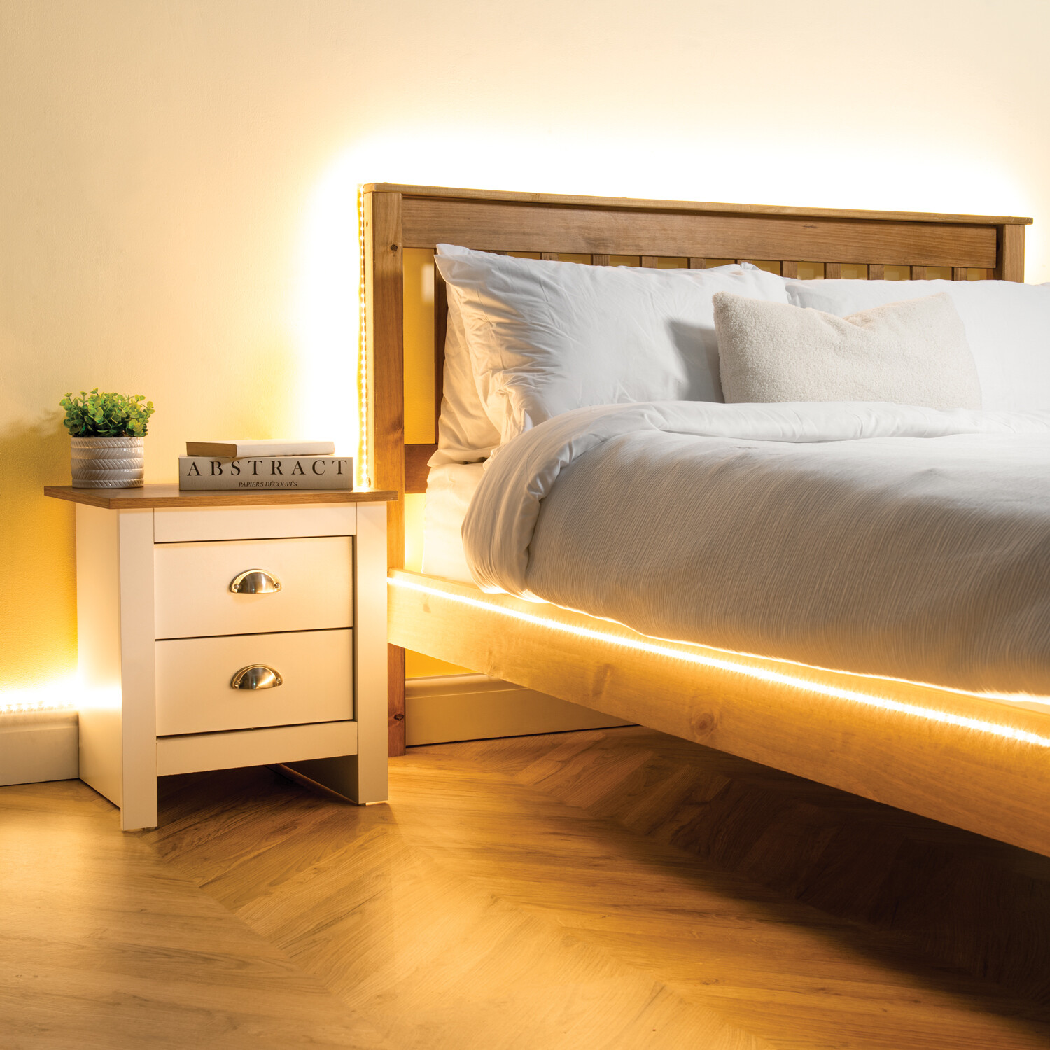 Warm White LED Strip Light 10m Image 2
