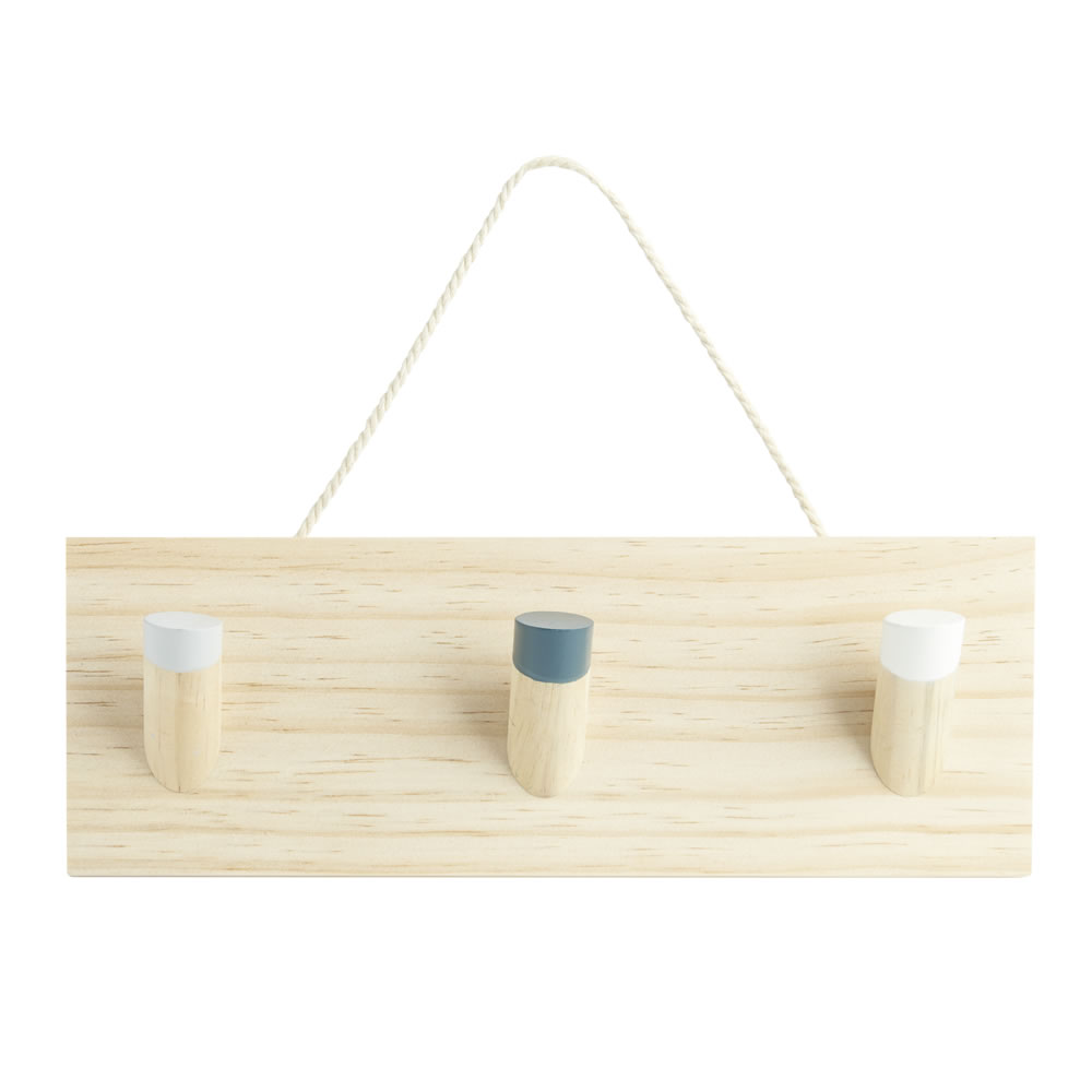 Wilko Scandi Hanging Coat Hooks Wilko