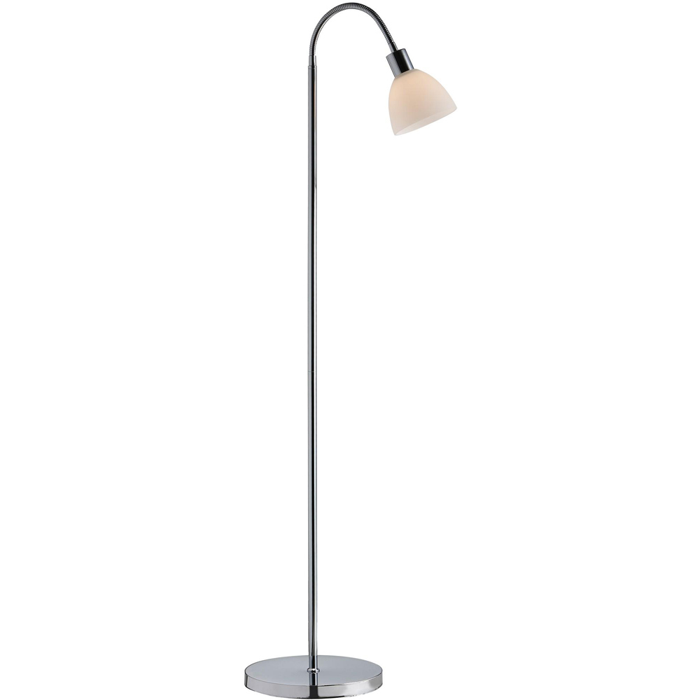Nordlux Ray E14 Chrome Single Floor Lamp Image 1