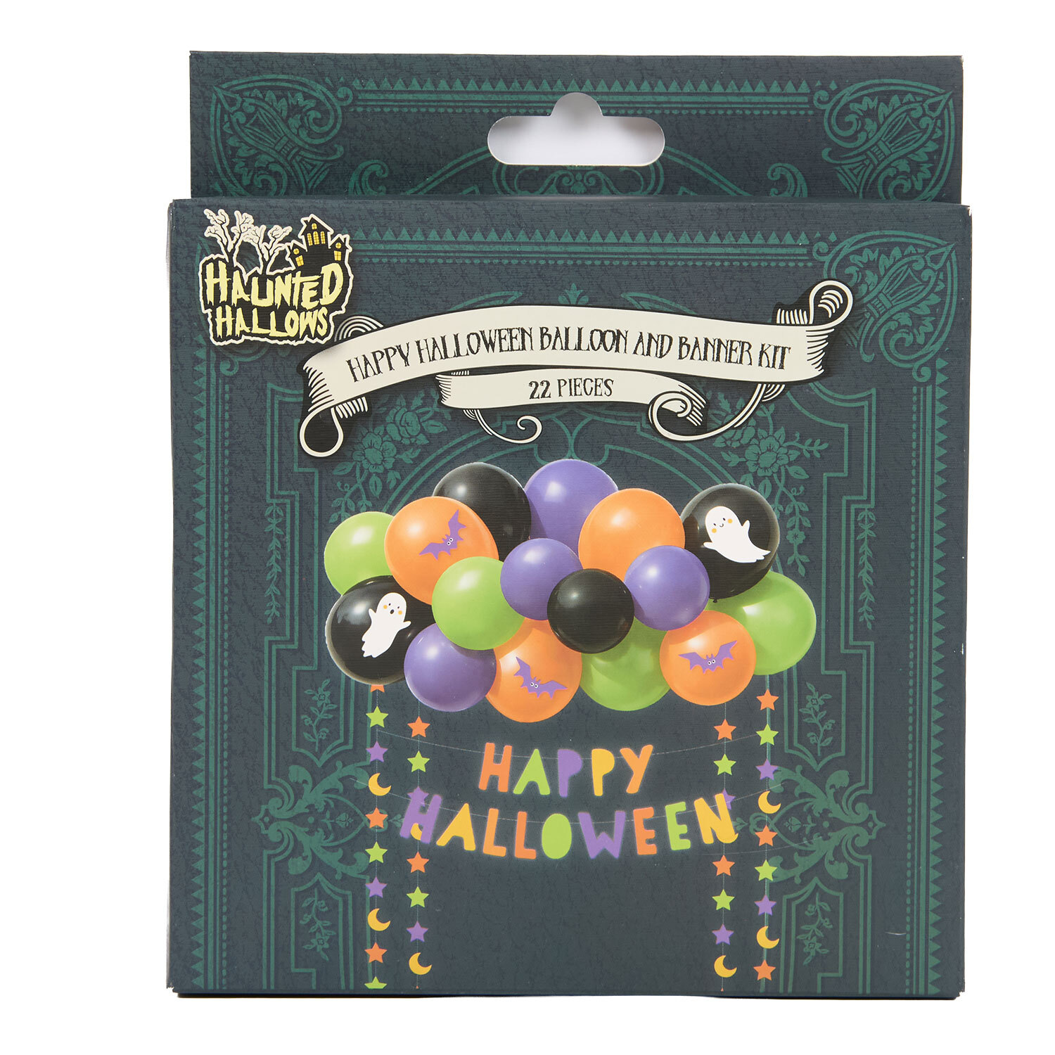 Happy Halloween Balloon and Banner Kit Image 2