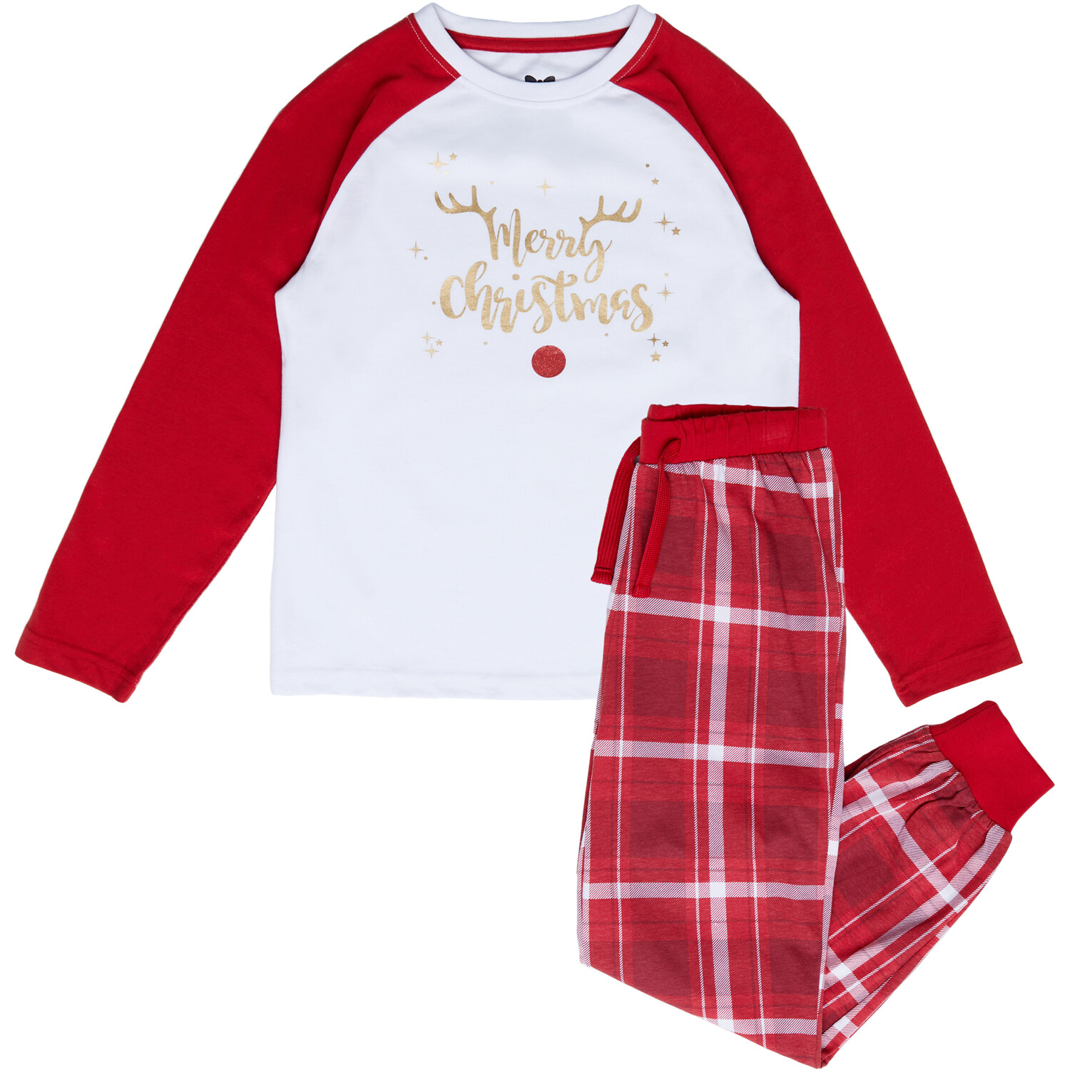 Kids Merry Family Pyjama Set - Red / 4-6 Years Image