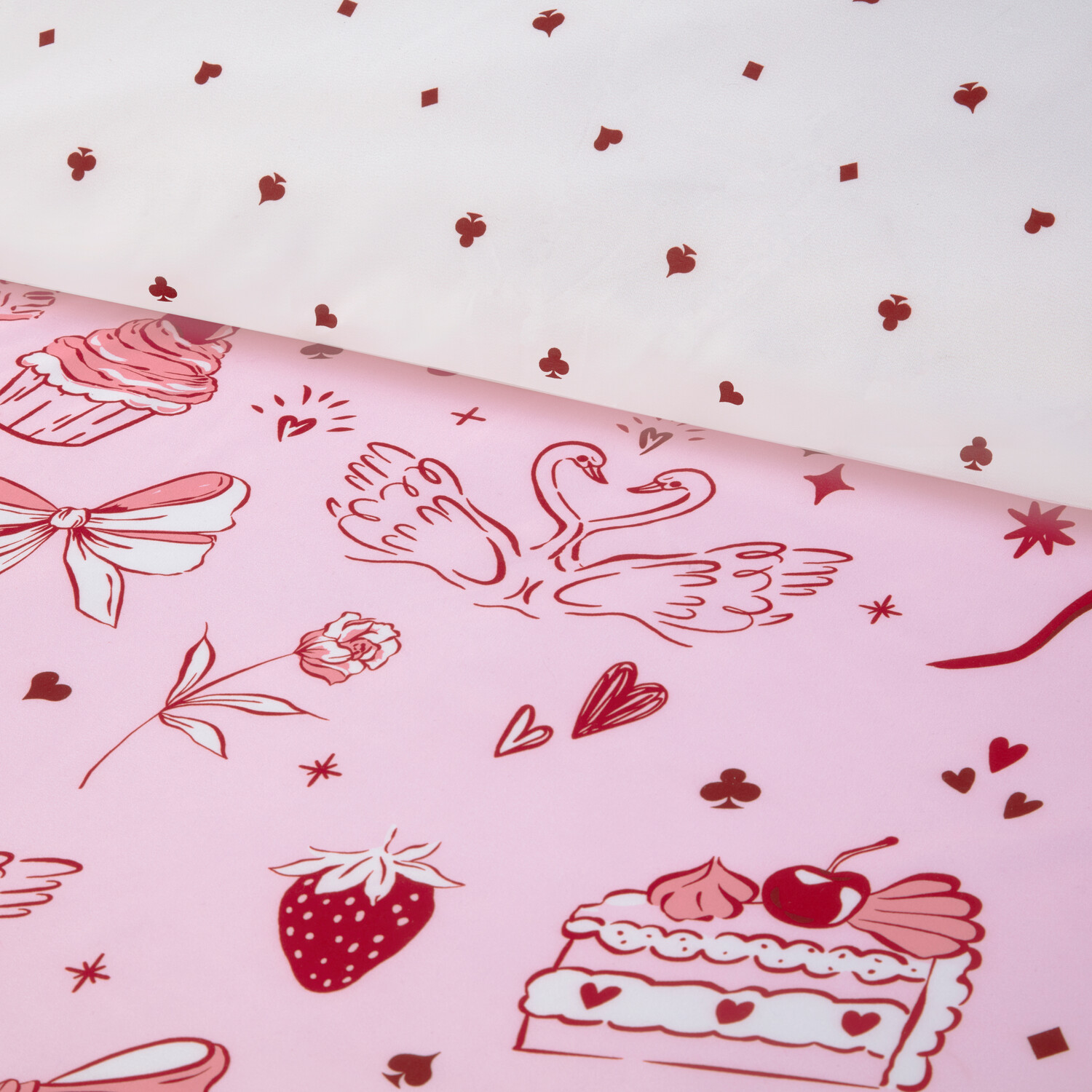 Lucky In Love Duvet Set Blush King Image 4