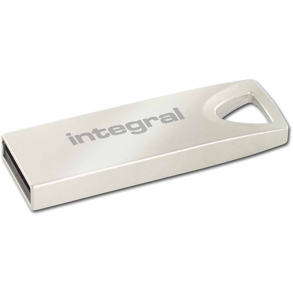 Integral USB Metal ARC 2.0 64GB Drive Image