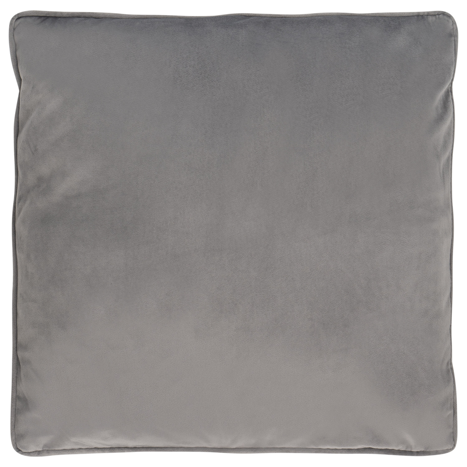 Divante Charcoal Vermont Velvet Cushion Image 1