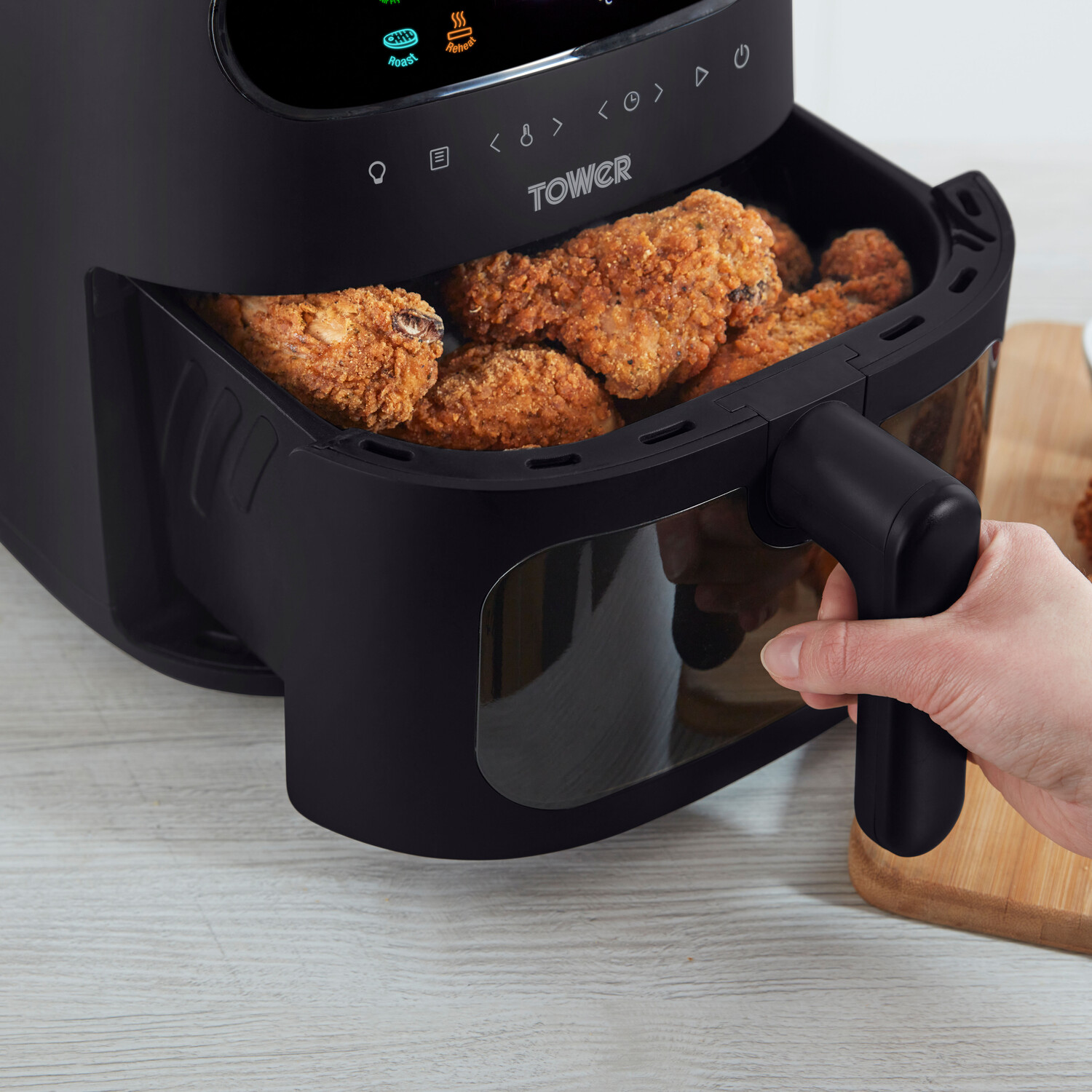 Tower Black Vortx View Window 7.5L Air Fryer Image 8