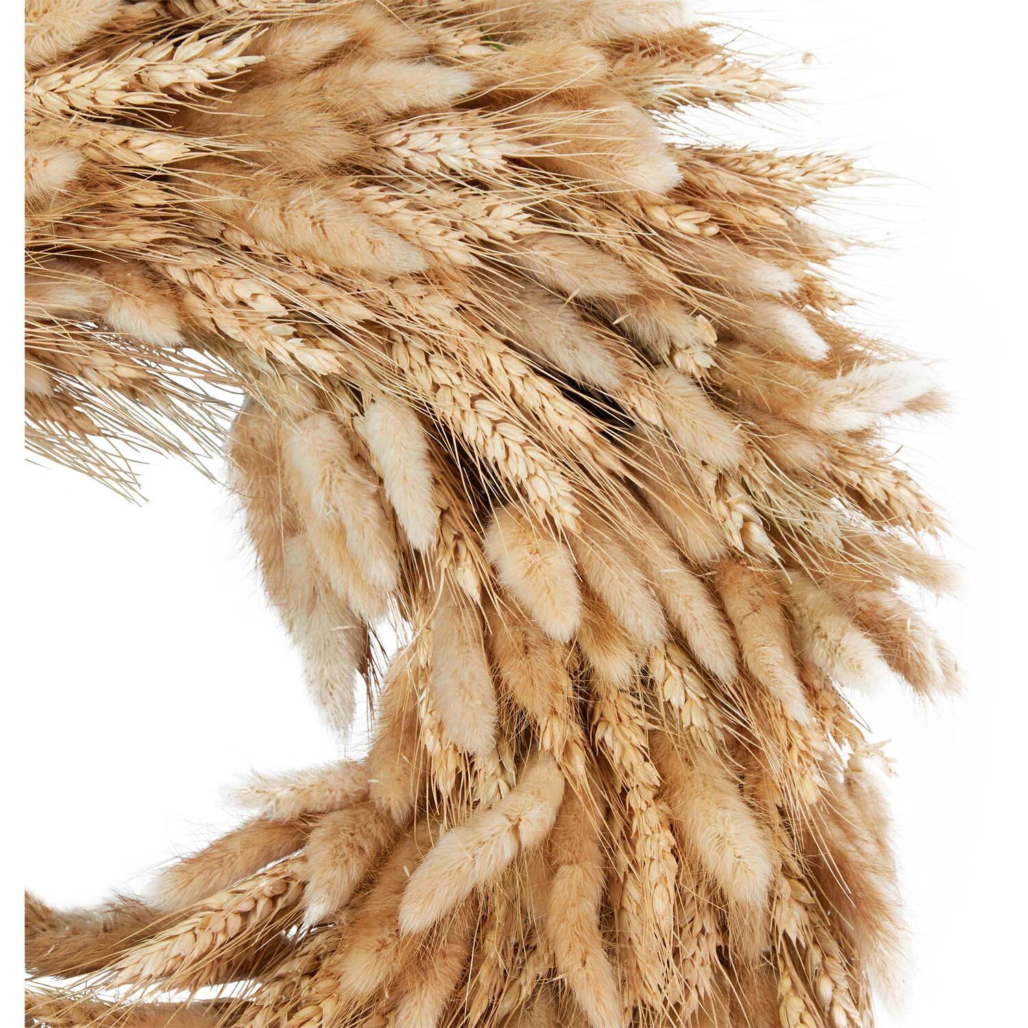 Bunny Tail & Wheat Wreath - Natural Image 2