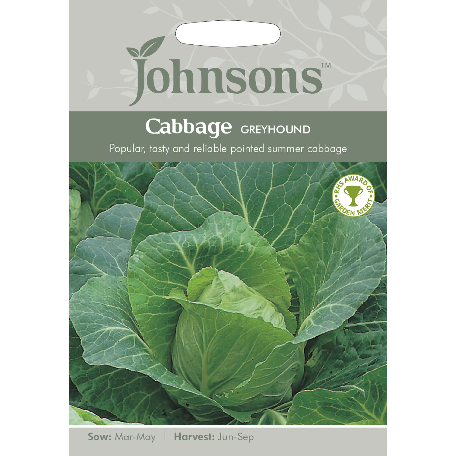 Johnsons Greyhound Cabbage Seeds Image 2