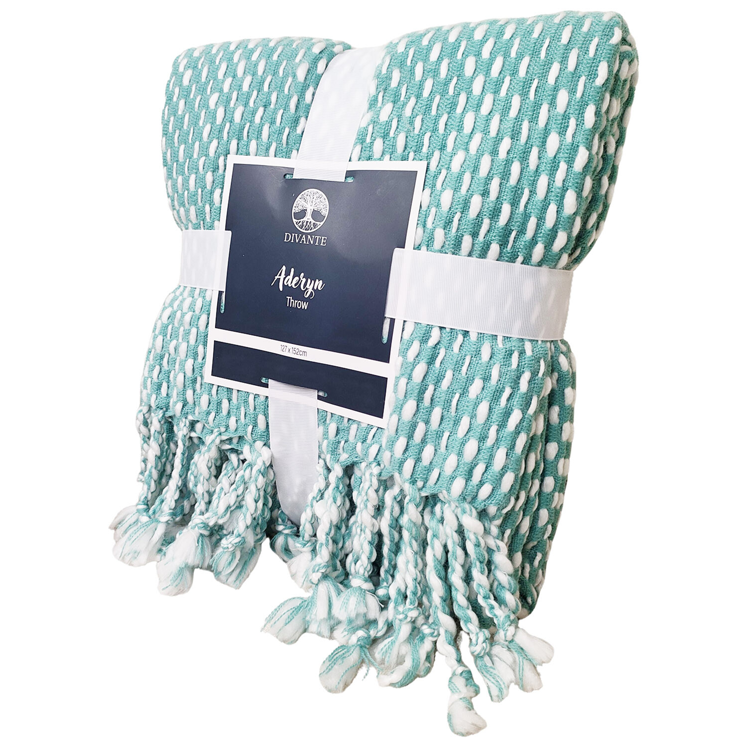 Aderyn Throw - Teal Image 2