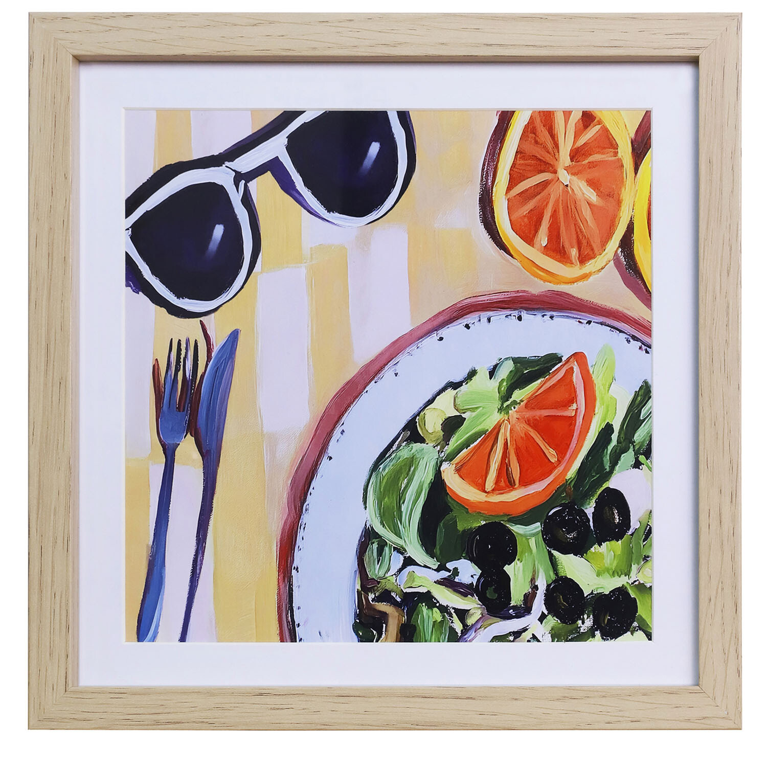 Set Of 5 Alfresco Framed Art Image 8